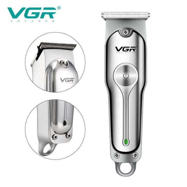 عکس محصول: ماشین اصلاح موی سر و صورت وی جی ار مدل PROFESSIONAL V_071 با تیغه استیل ضد زنگ