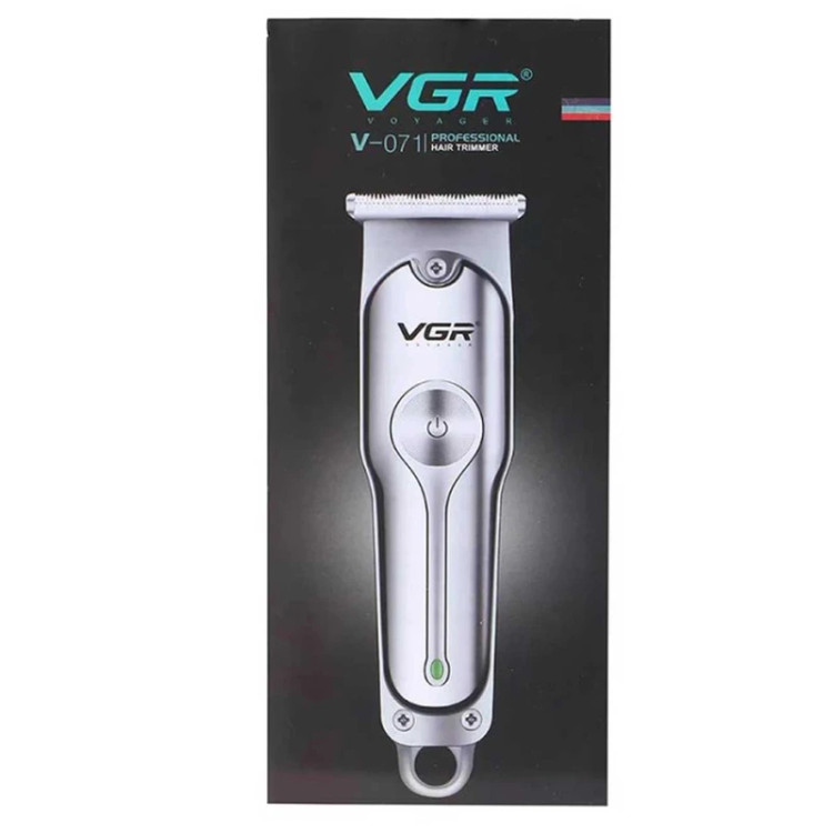 عکس محصول: ماشین اصلاح موی سر و صورت وی جی ار مدل PROFESSIONAL V_071 با تیغه استیل ضد زنگ